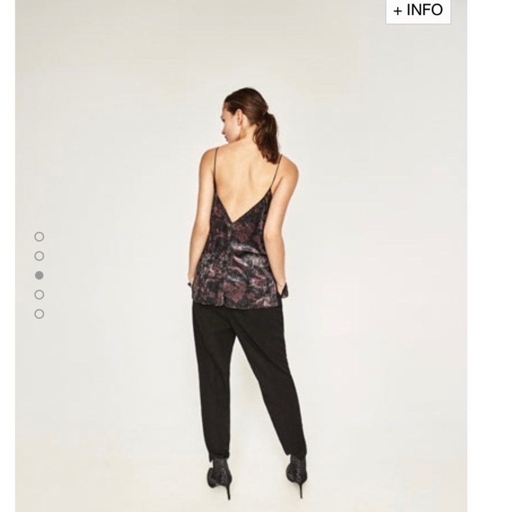 Zara Printed Camisole top